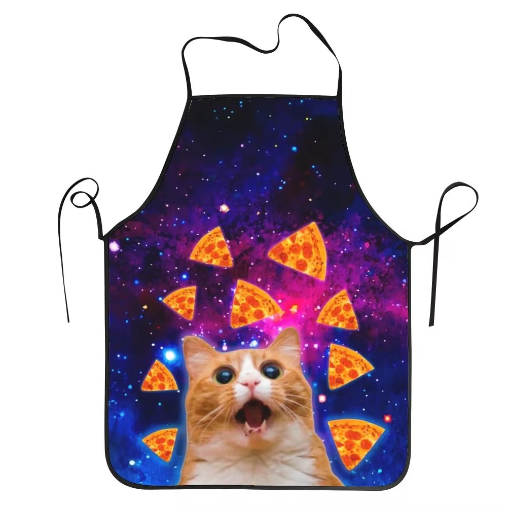 1PC Unisex Space Pizza Cat Apr - Home Cooking For Cats avaliação e preço