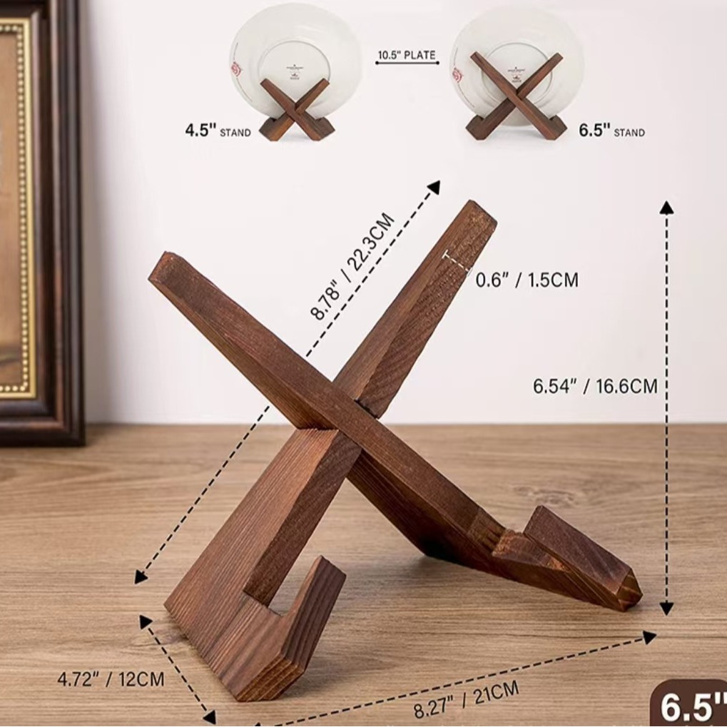 Wooden Cookbook Stand Handmade - Home Cooking Cookbook avaliação e preço