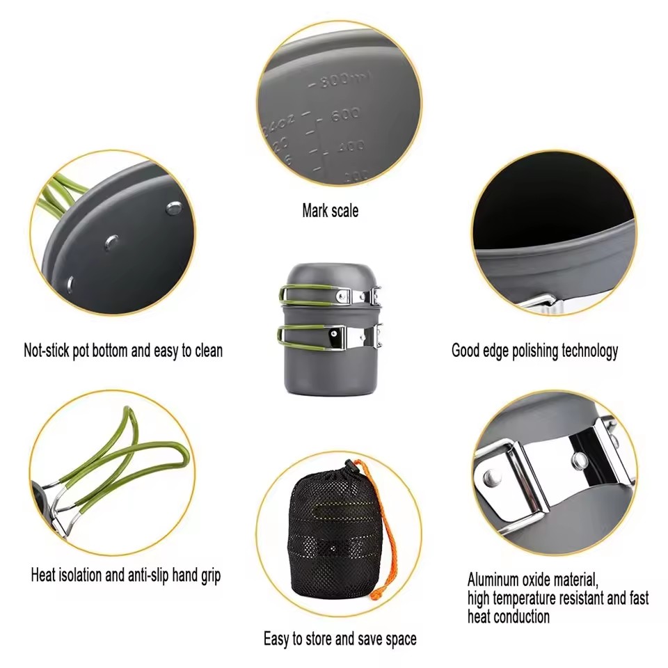 Ultralight Camping Cookware Me - Home Cooking Gas Stove avaliação e preço