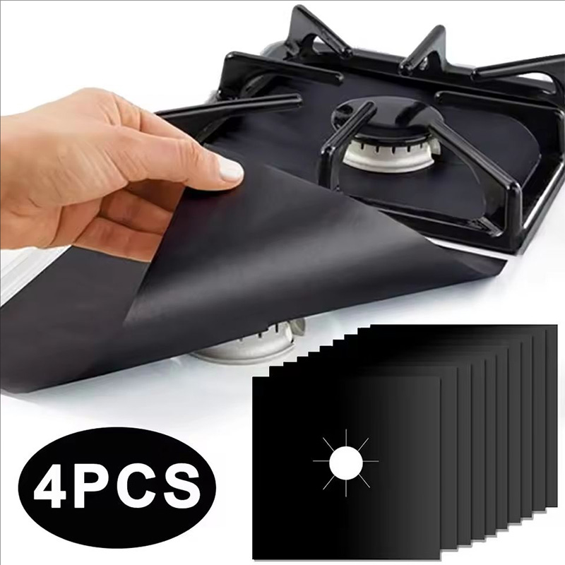4/8Pcs Gas Stove Protector Coo - Home Cooking Gas Stove avaliação e preço