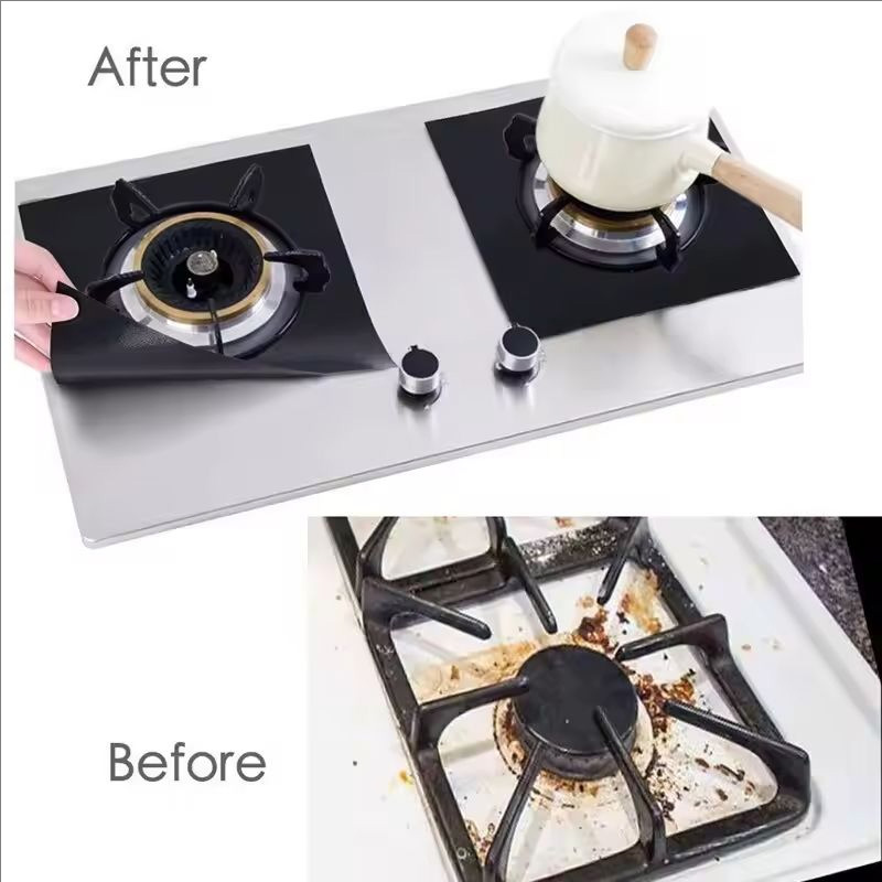 4/8Pcs Gas Stove Protector Coo - Home Cooking Gas Stove avaliação e preço