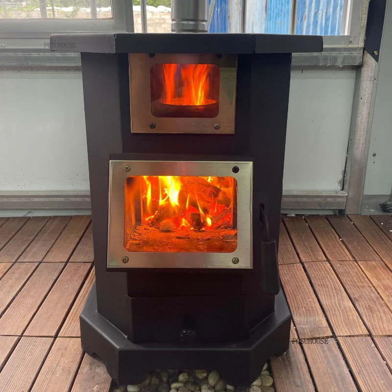 Chimeneas Outdoor Heater Wood  - Home Cooking Heater avaliação e preço