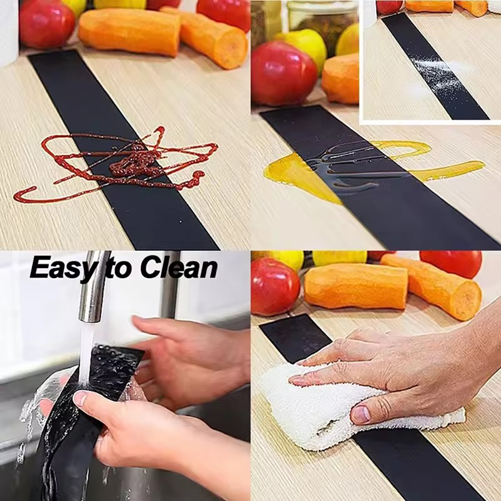 Silicone Gap Strip Kitchen Gas - Home Cooking Gas Stove avaliação e preço