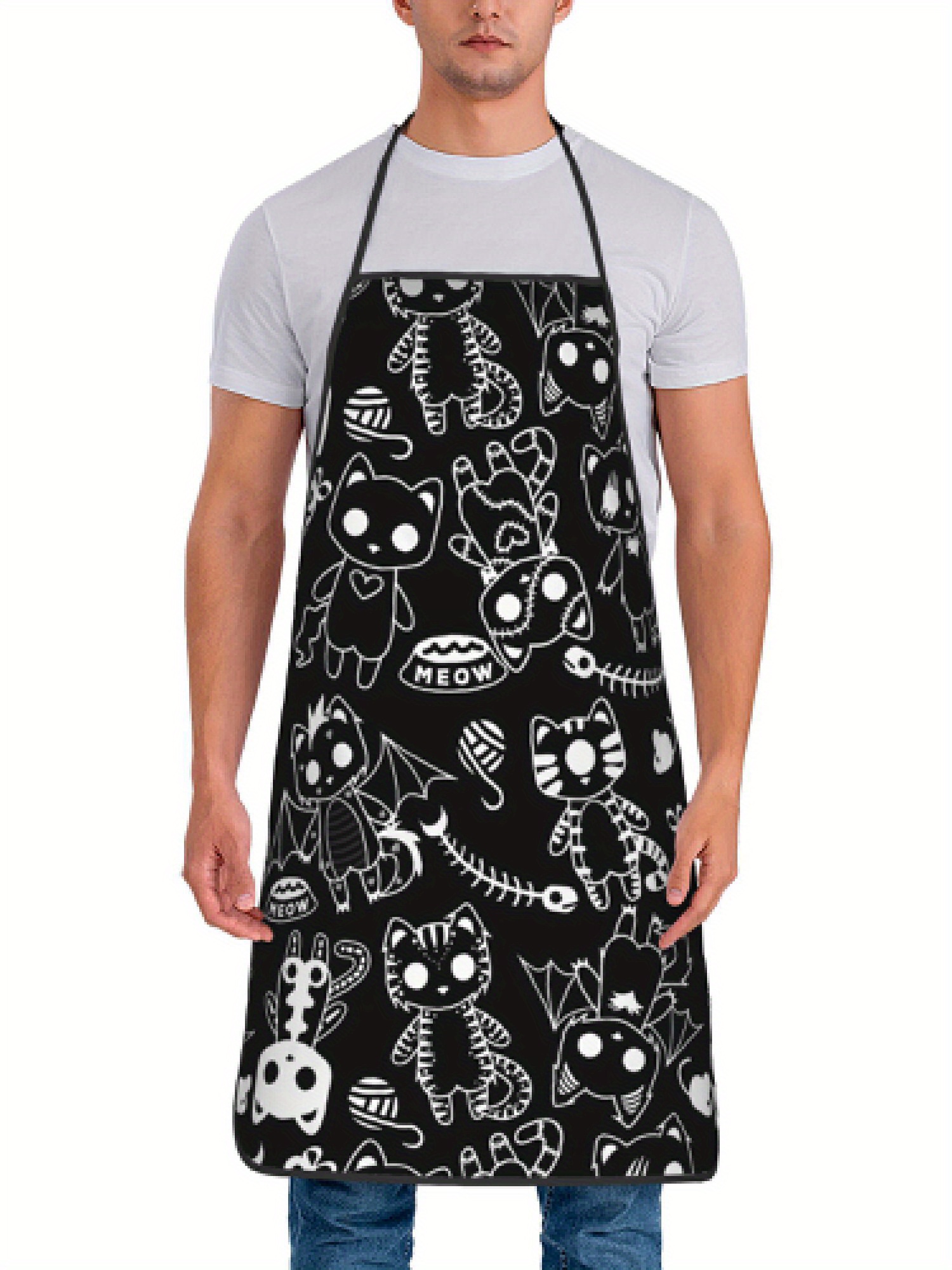 Halloween Cats 1pc Adult Size  - Home Cooking For Cats avaliação e preço