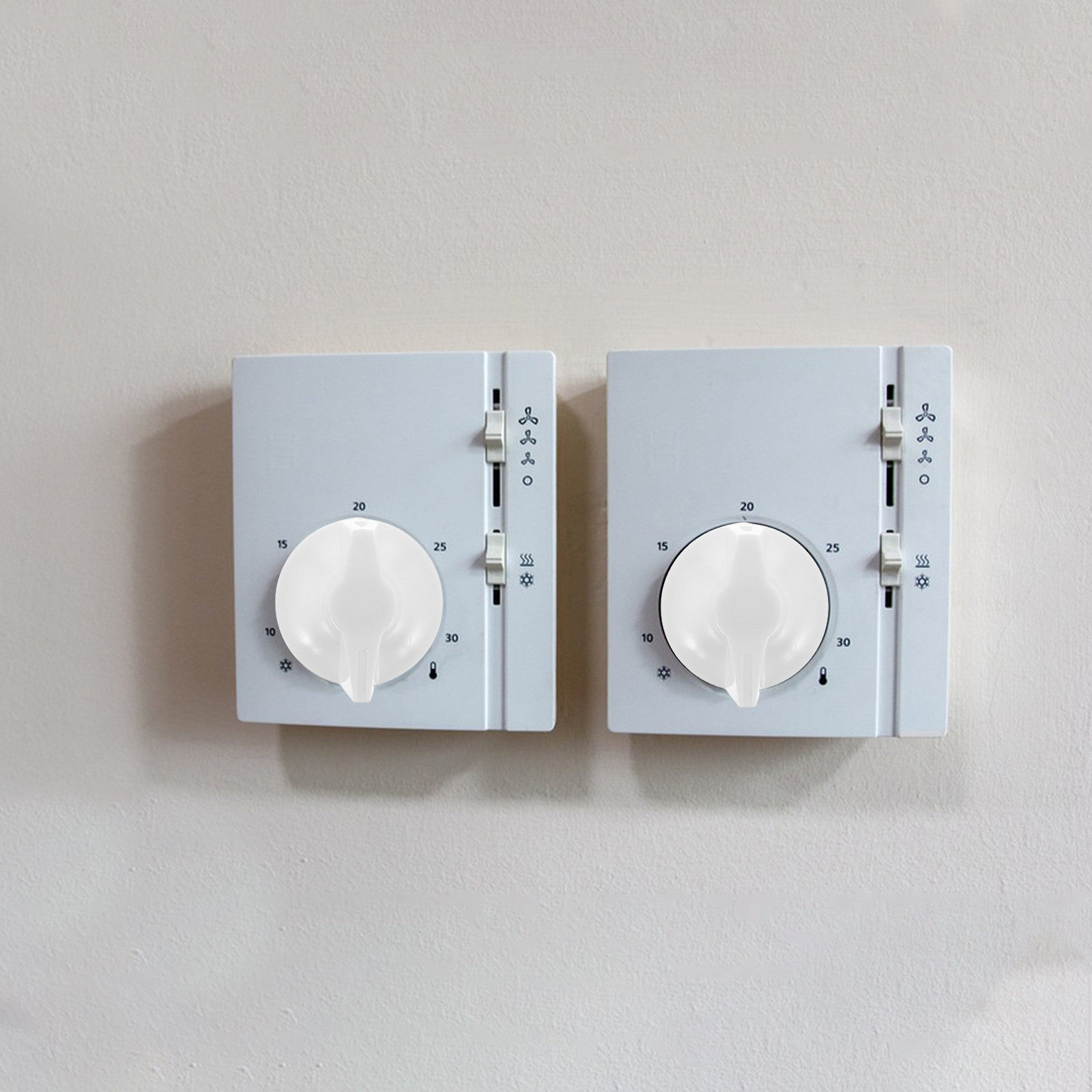 2Pcs Timer Switch Knobs White  - Home Cooking Heater avaliação e preço