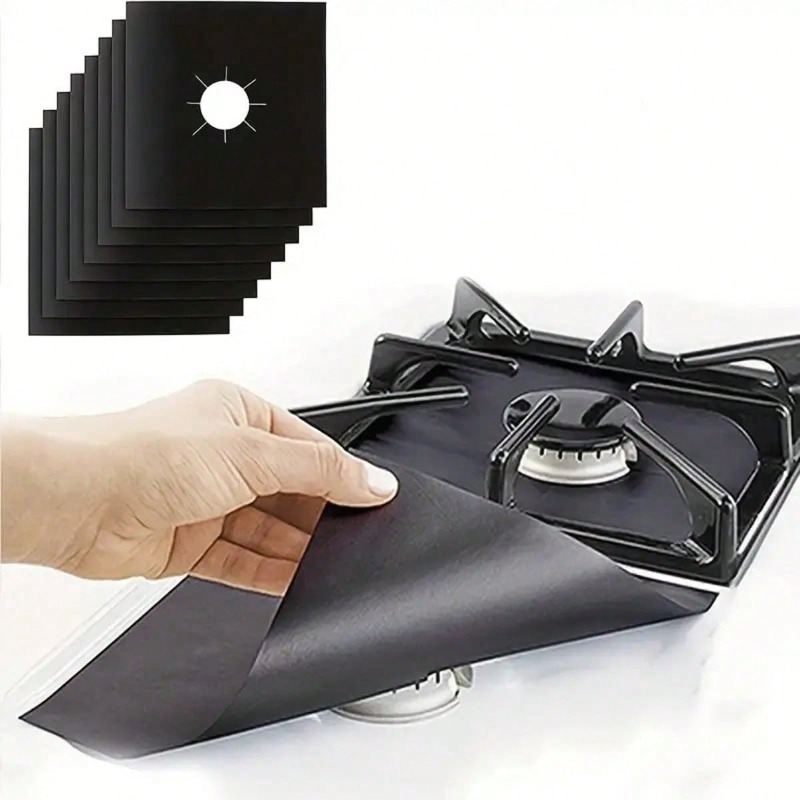 2/4/6/8 Pcs Gas Stove Protecto - Home Cooking Gas Stove avaliação e preço