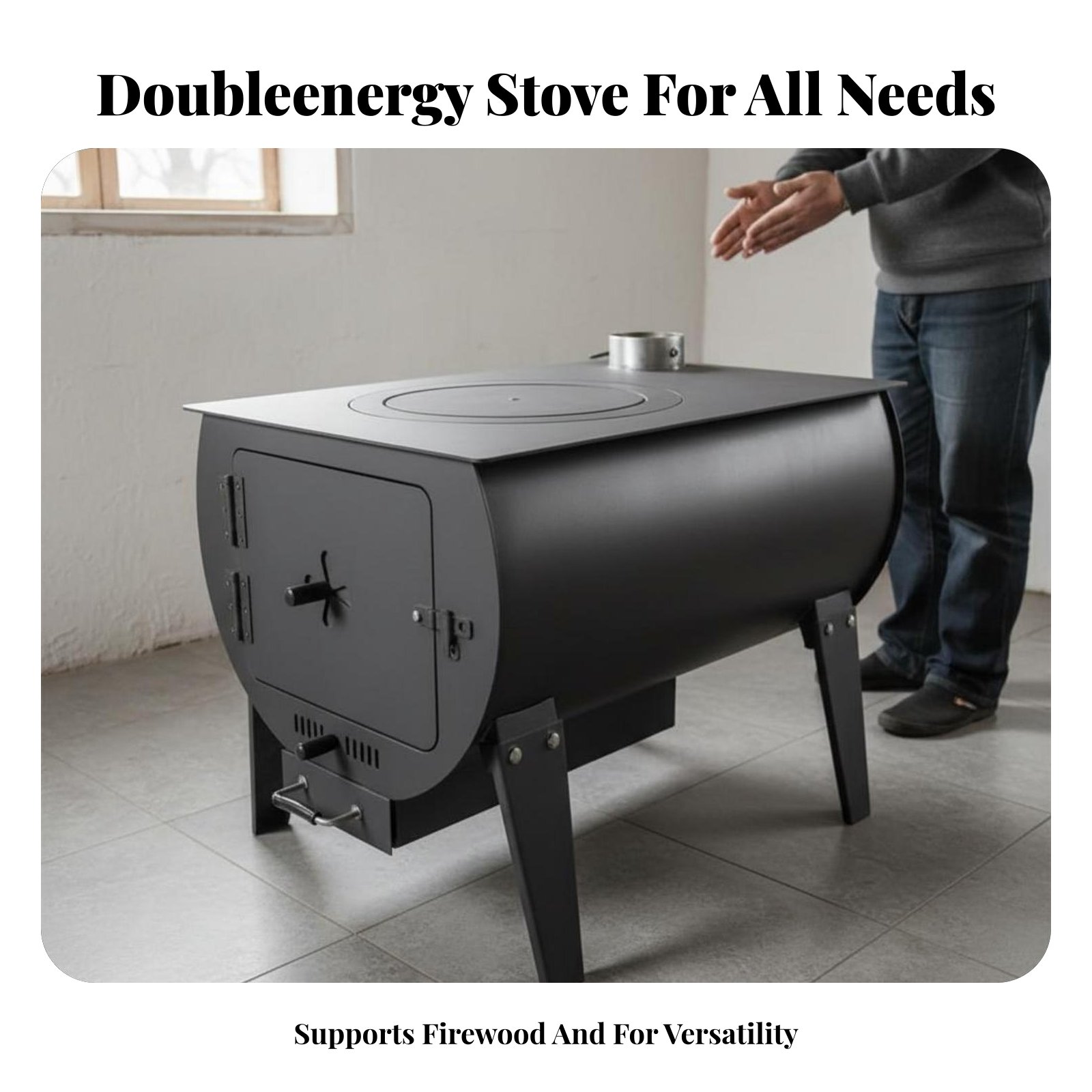 Smokeless Heating Stove for Wi - Home Cooking Heater avaliação e preço