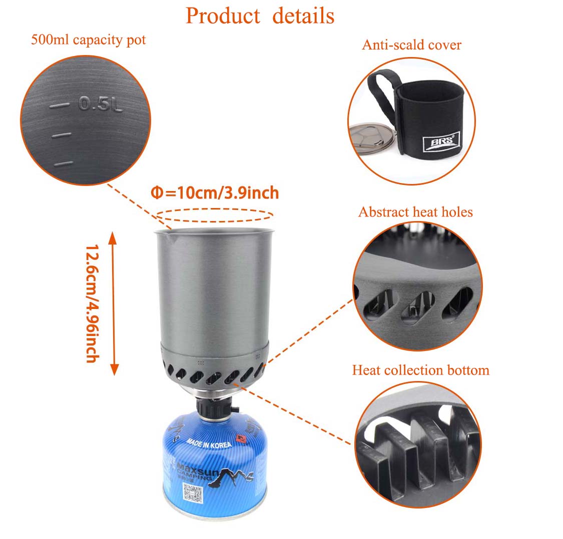 1500W BRS 61 Outdoor  Integrat - Home Cooking Gas Stove avaliação e preço