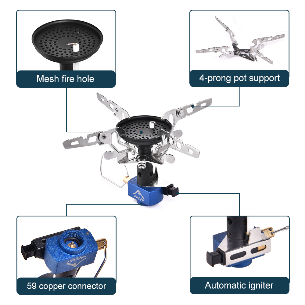 Outdoor Camping Gas Burner Out - Home Cooking Gas Stove avaliação e preço