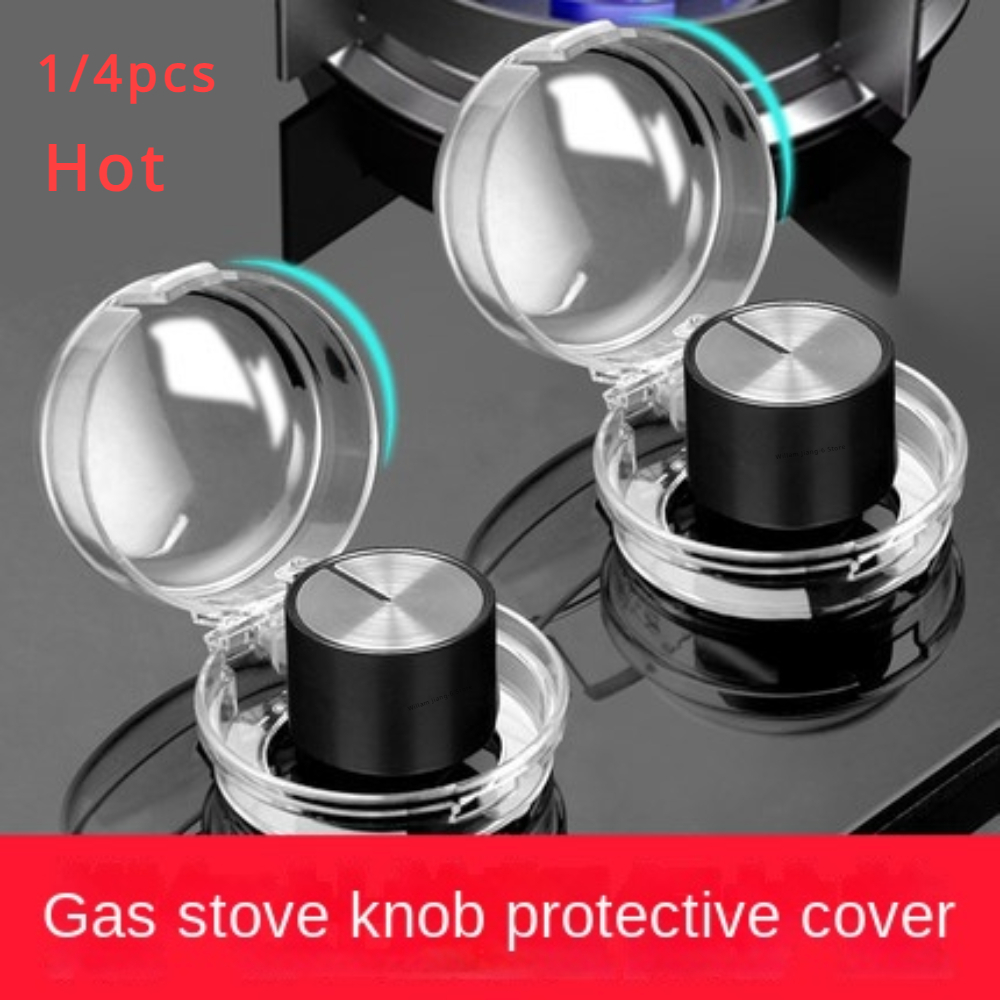 1/4Pcs Child Safety Protection - Home Cooking Gas Stove avaliação e preço