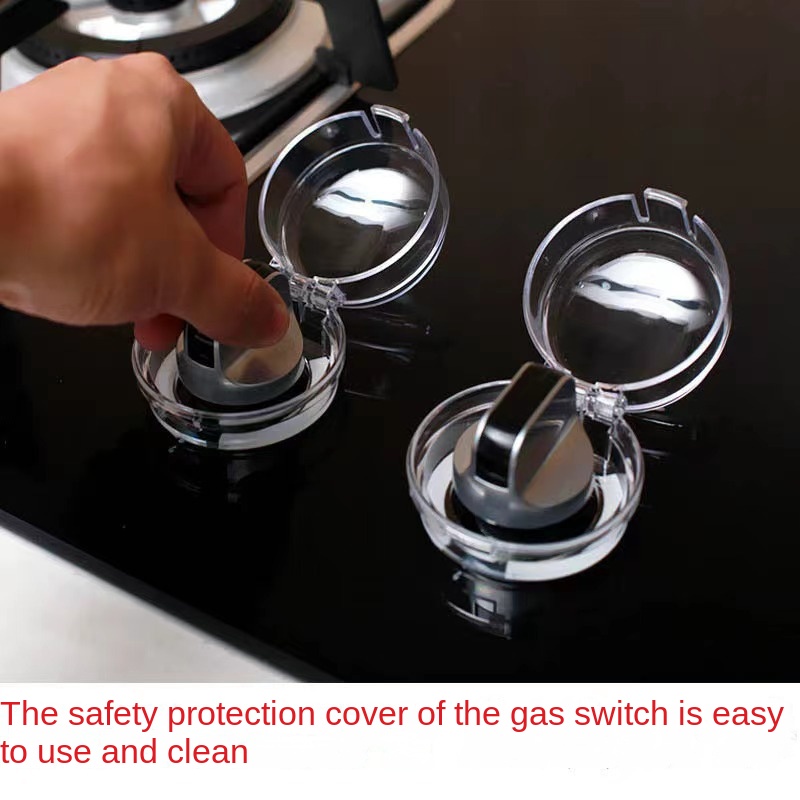 1/4Pcs Child Safety Protection - Home Cooking Gas Stove avaliação e preço