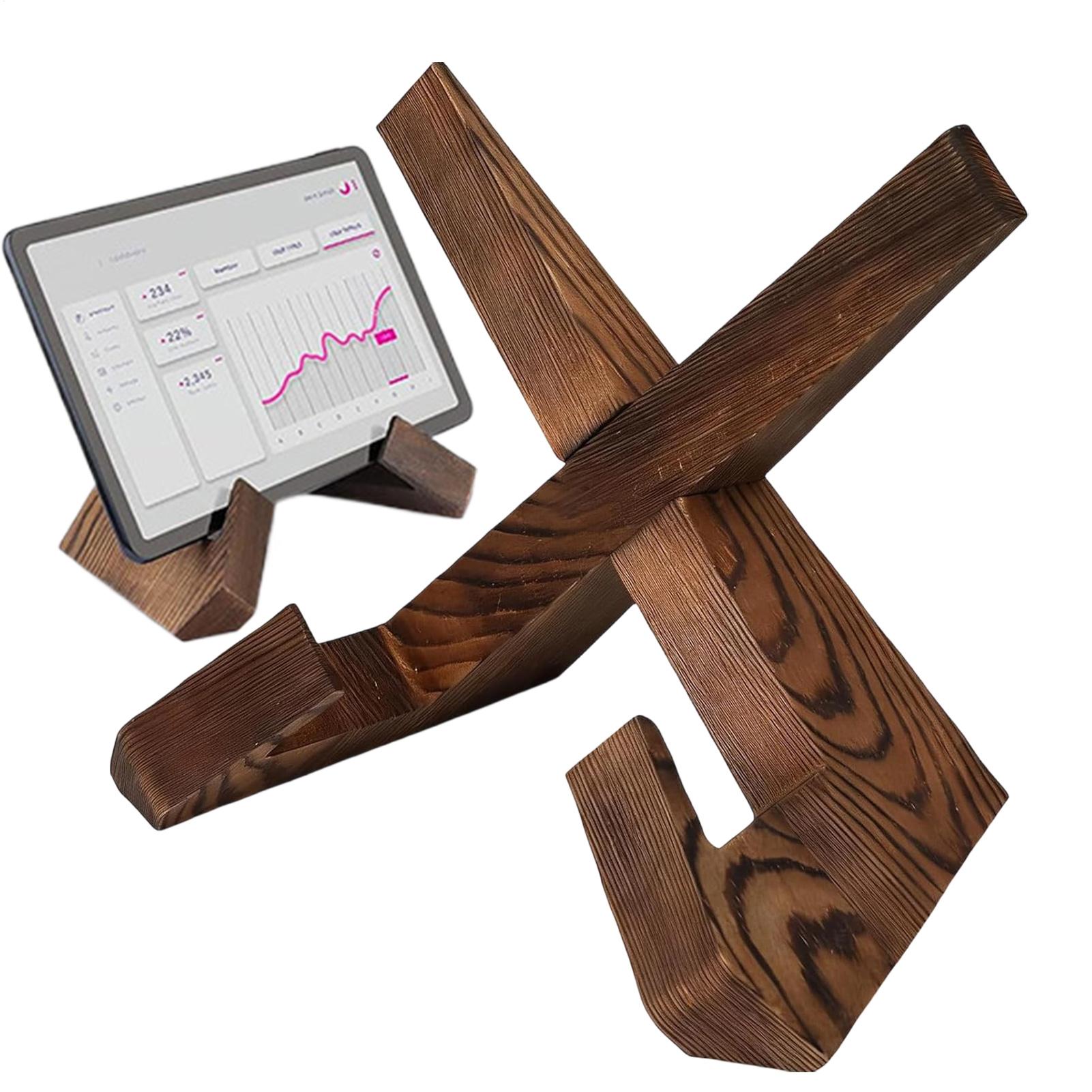 Cookbook Stand Wooden Foldable - Home Cooking Cookbook avaliação e preço