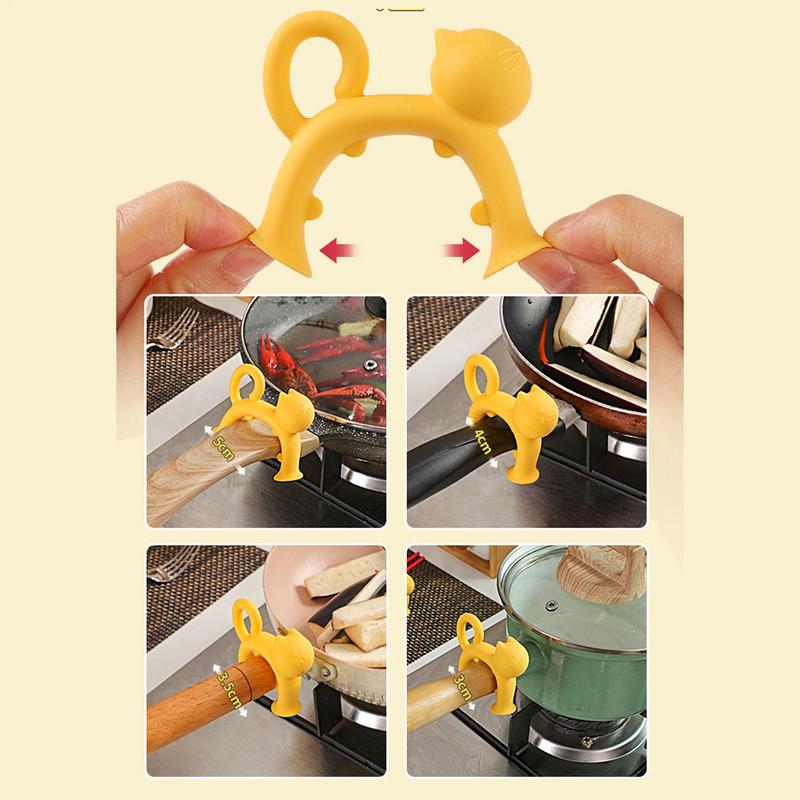 Spoon Rest Cat Shape Spoon Coo - Home Cooking For Cats avaliação e preço