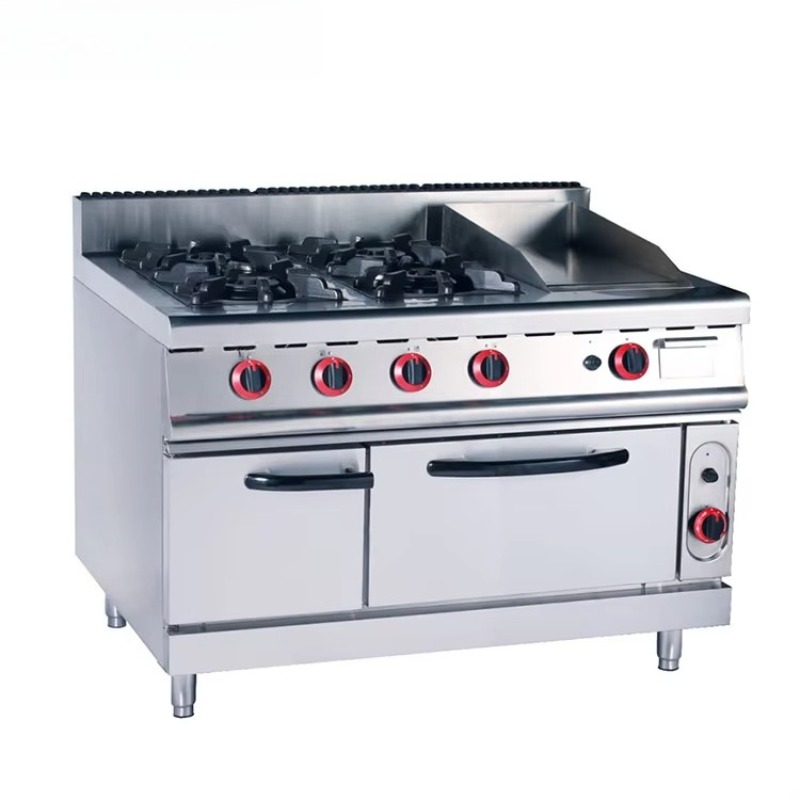 Combo Gas Cooker Stove with Ov - Home Cooking Gas Stove avaliação e preço