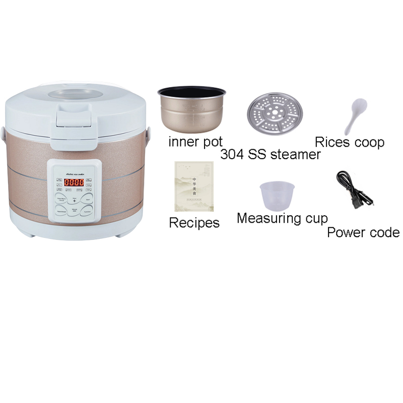 12-24V 220V Rice Cooker Soup S - Home Cooking Heater avaliação e preço