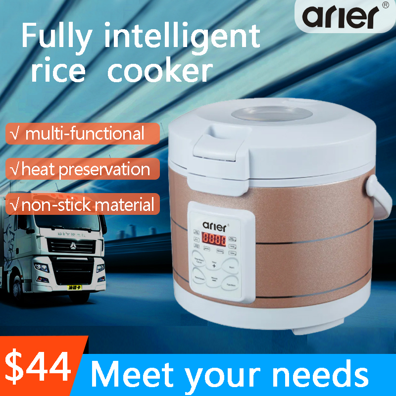 12-24V 220V Rice Cooker Soup S - Home Cooking Heater avaliação e preço